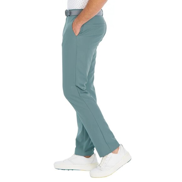 Greg Norman Men's Flex Waistband Performance Chino Pants Teal, Size 38x29 (New) - Picture 5 of 6